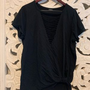 Torrid Slice Front Peekaboo Top